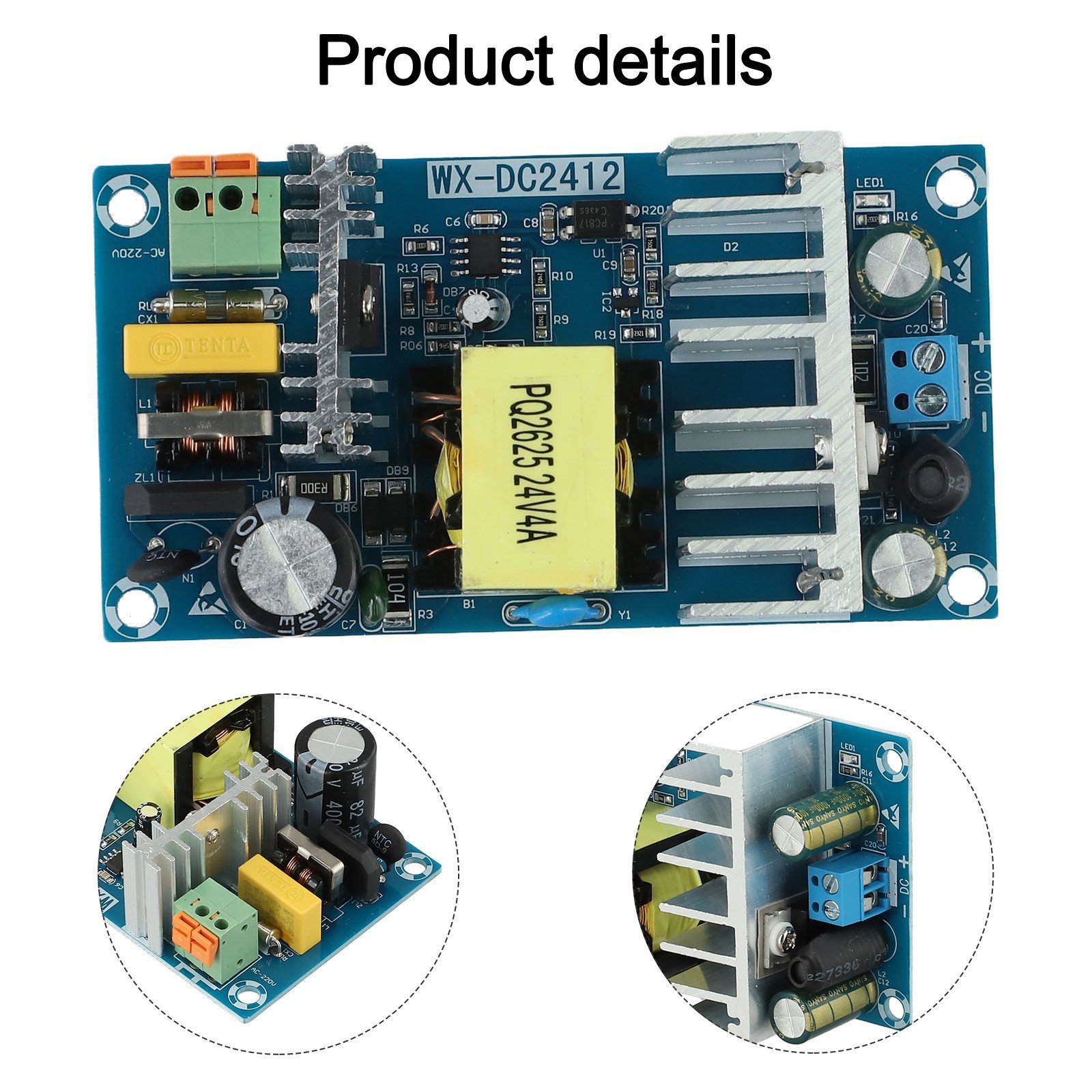 High Performance AC DC Inverter Supply for Control Systems