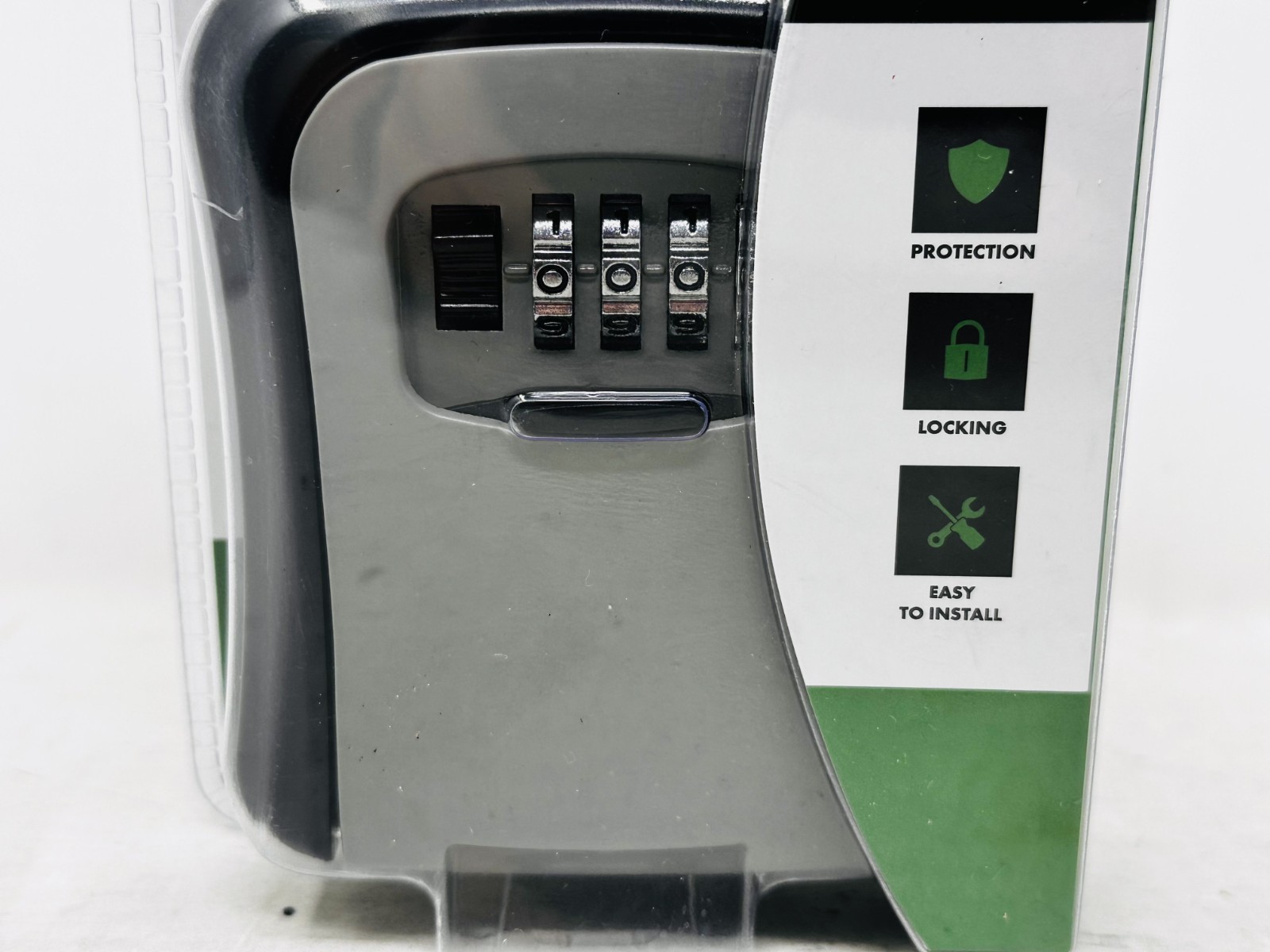 Combination Wall Mounted Lock Box Resettable Combination for Spare Keys