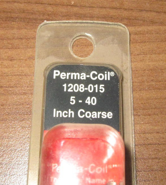 Perma-Coil 1208-015 ~ Thread Repair Insert Kit  5-40 Inch Coarse .. new, dusty