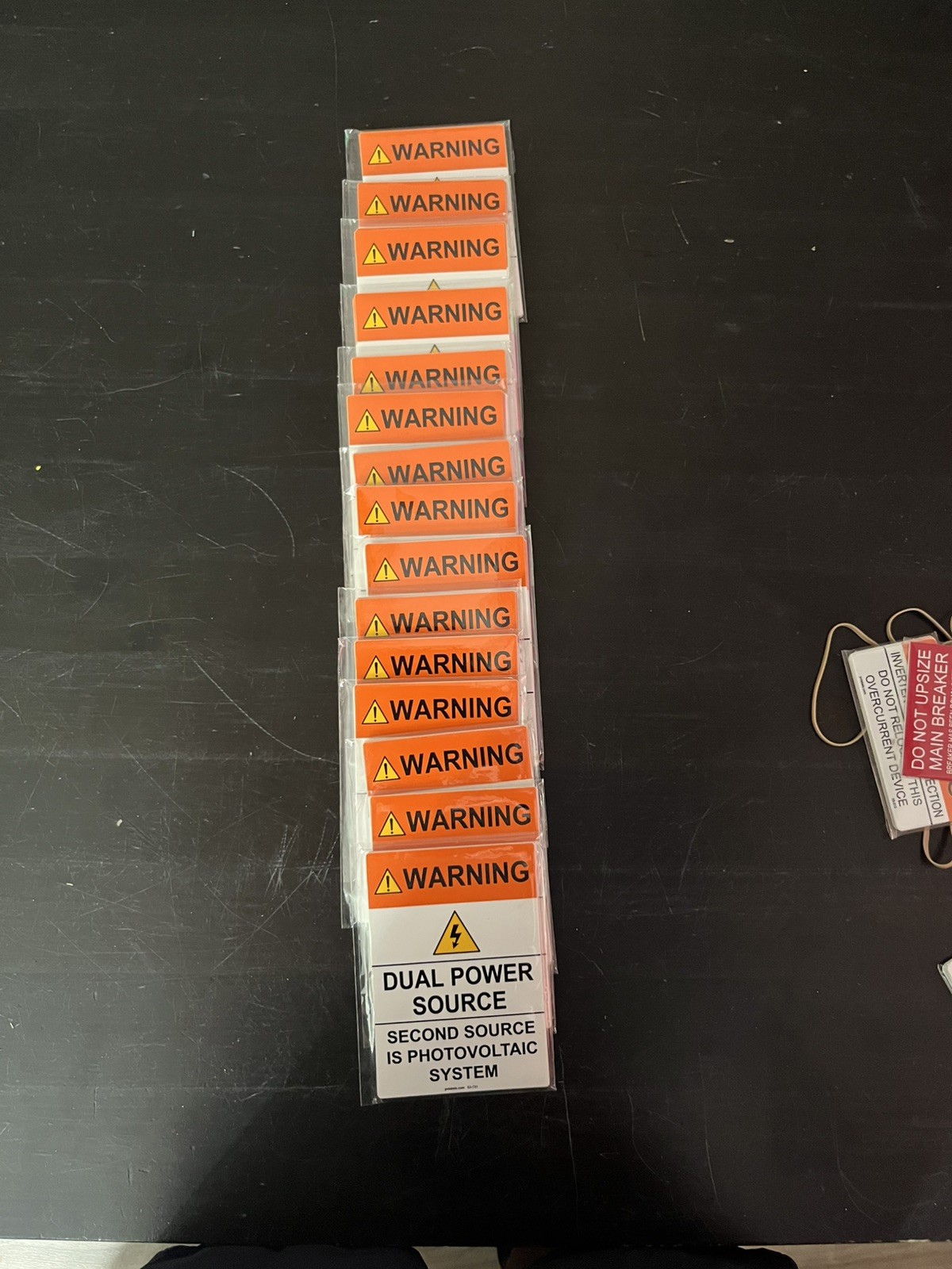 Solar stickers