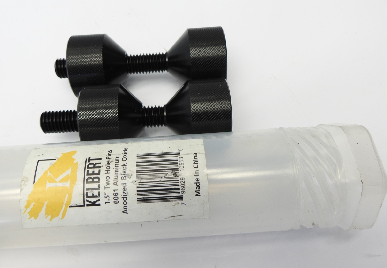 Kelbert-1-1/8" Two Hole Pins Set - Handy 6061 Aluminum Lightweight - OEM NEW