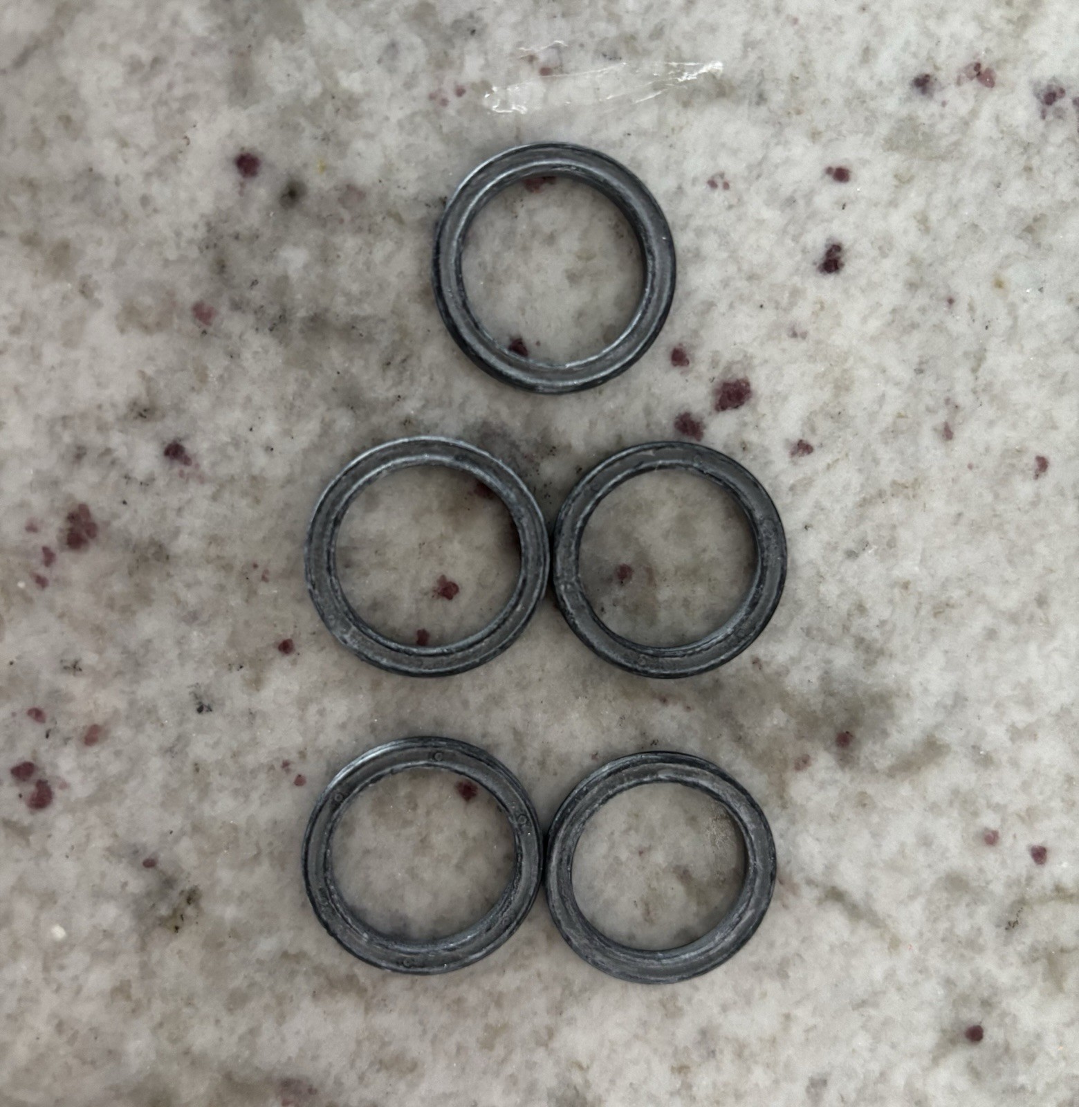 Electrofreeze HC160505 GASKET-3 7/8IDX4 1/4ODX3/16YHK Pack of 5 OEM Parts