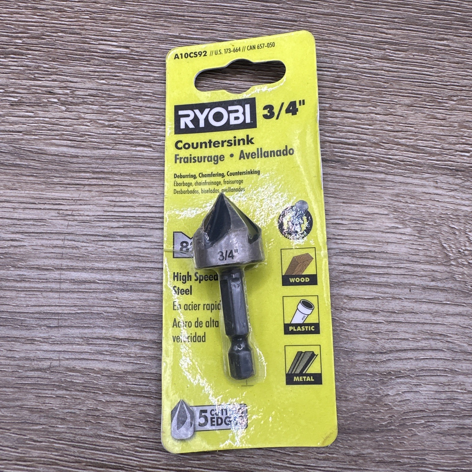 Ryobi Countersink High-Speed Steel 1/2” A10C572