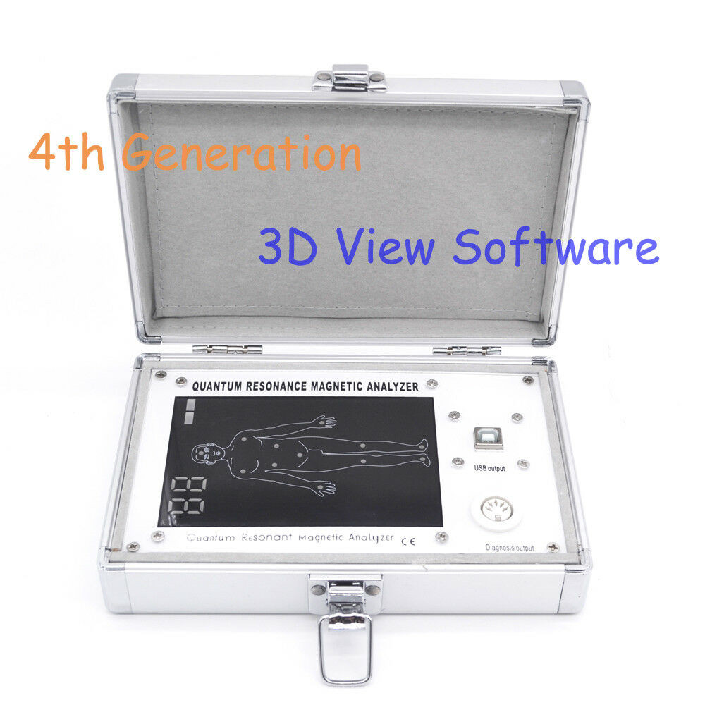 New 1Pcs Practical 4TH Gen Quantum Magnetic Resonance Body Analyze - 52 Reports