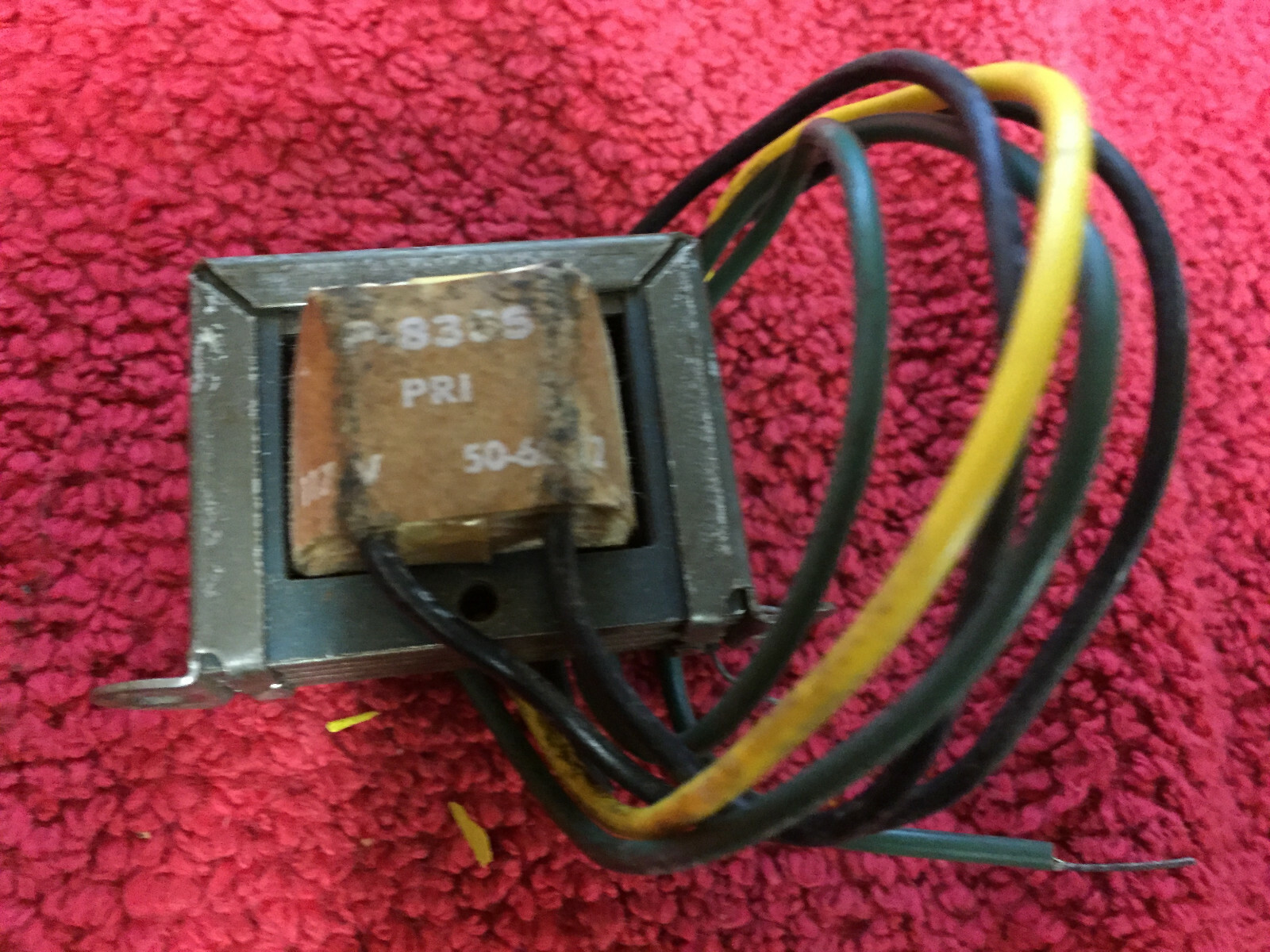 P-8395 STANCOR TRANSFORMER 117V  CT 200MA NEW OLD STOCK