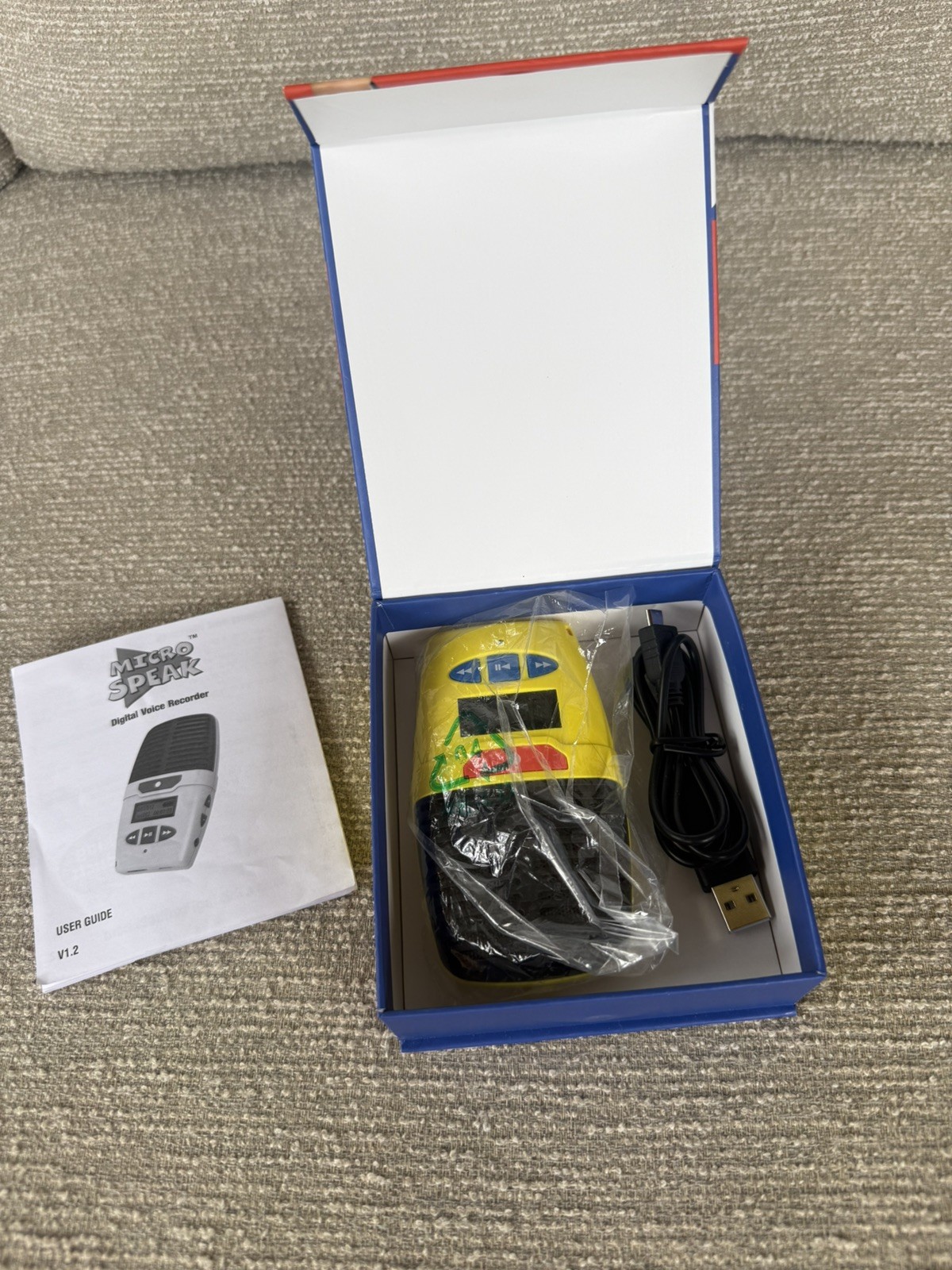 Micro Speak Plus Talking Digital Voice Recorder for Blind Low Vision Audio