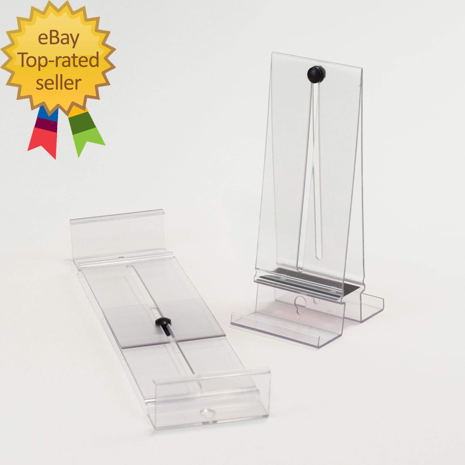 Comic Mount 5 Pack, Comic Book Shelf Stand or Wall Mount Display