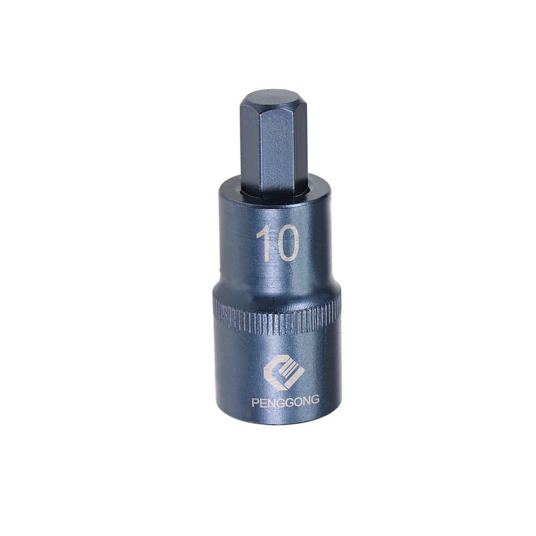 1/2" Drive x 10mm Hex Bit Socket S2 Steel Bits CR-V Sockets Metric 2"