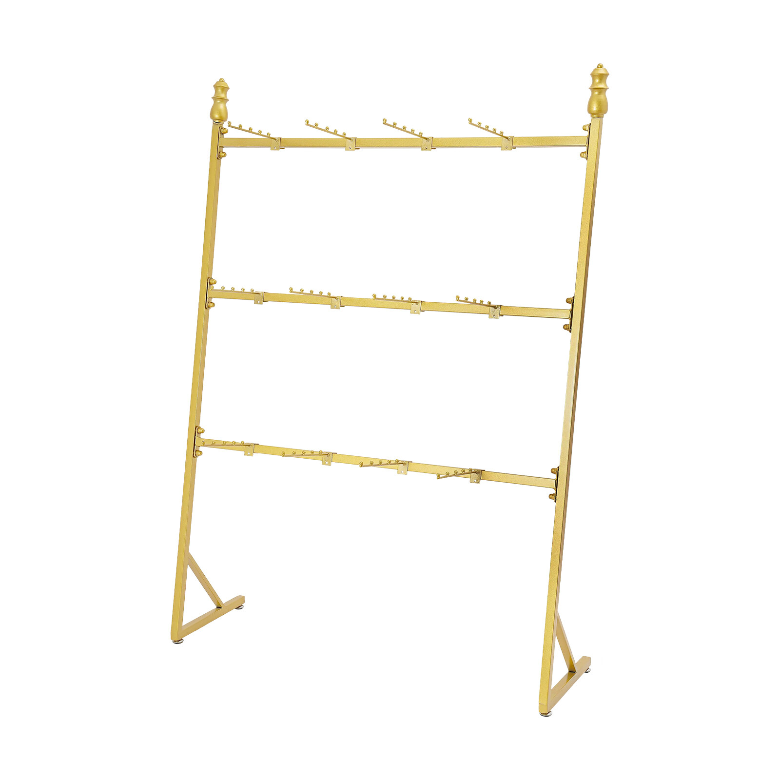 Lingerie Stand Shelves, Bra Gold Rack, Carbon Steel Underwear Display Stands
