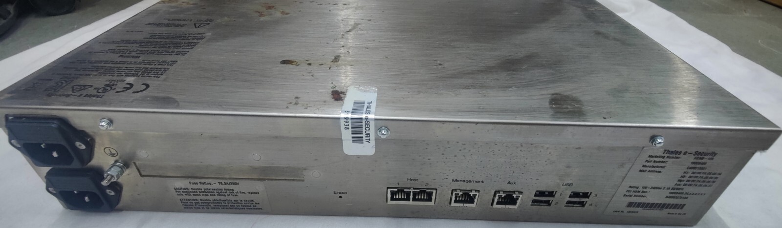 Thales E-Security HSM9-12S Payshield 9000