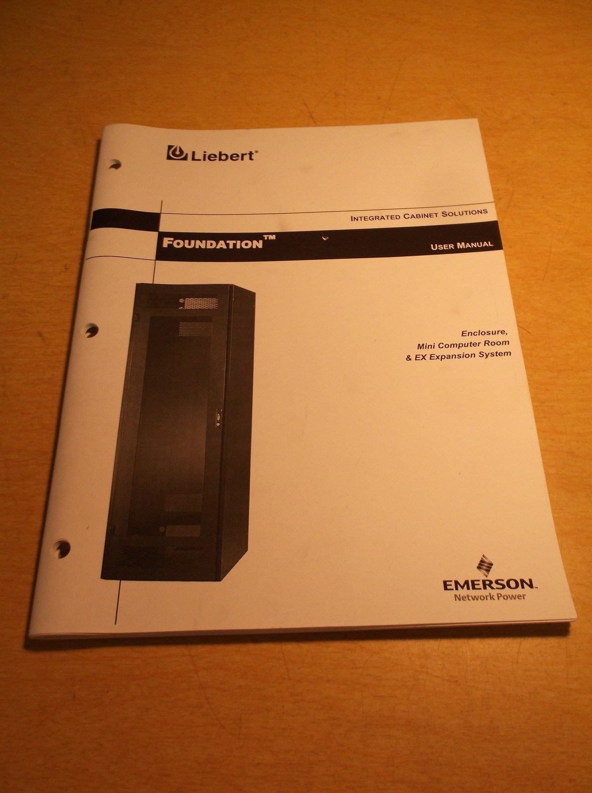 Liebert Emerson Foudnation Integrated Solutions Users Manual