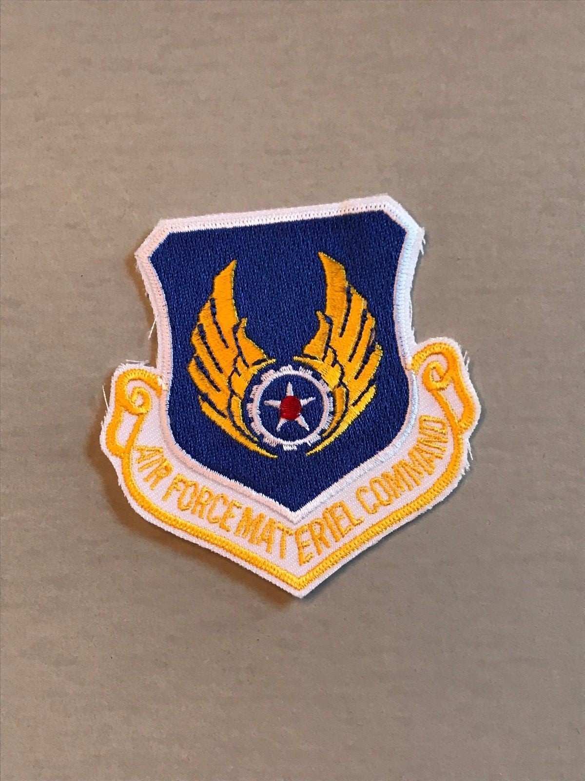 Air Force Materiel Command patch, military patch, crest patch, sew in patch, NEW
