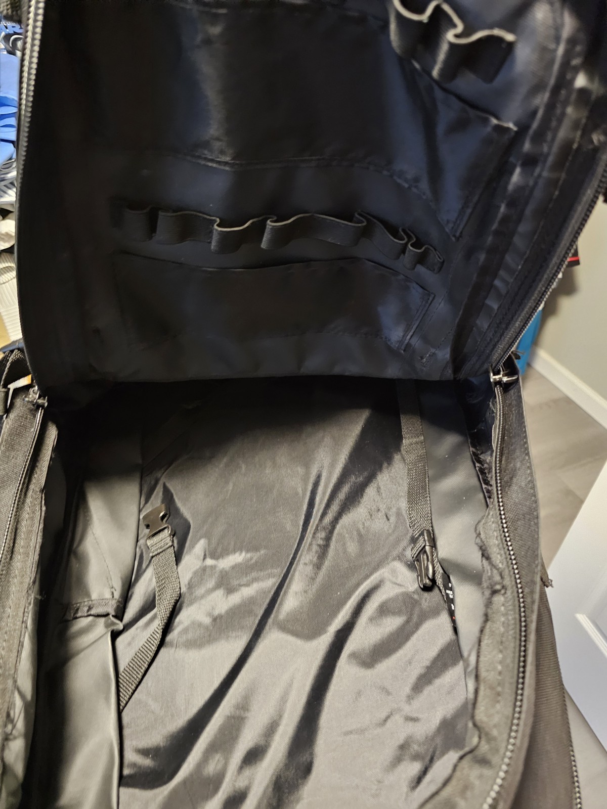 Code Alpha Large Military Backpack Tactical Field Gear Black Expandable Bugout