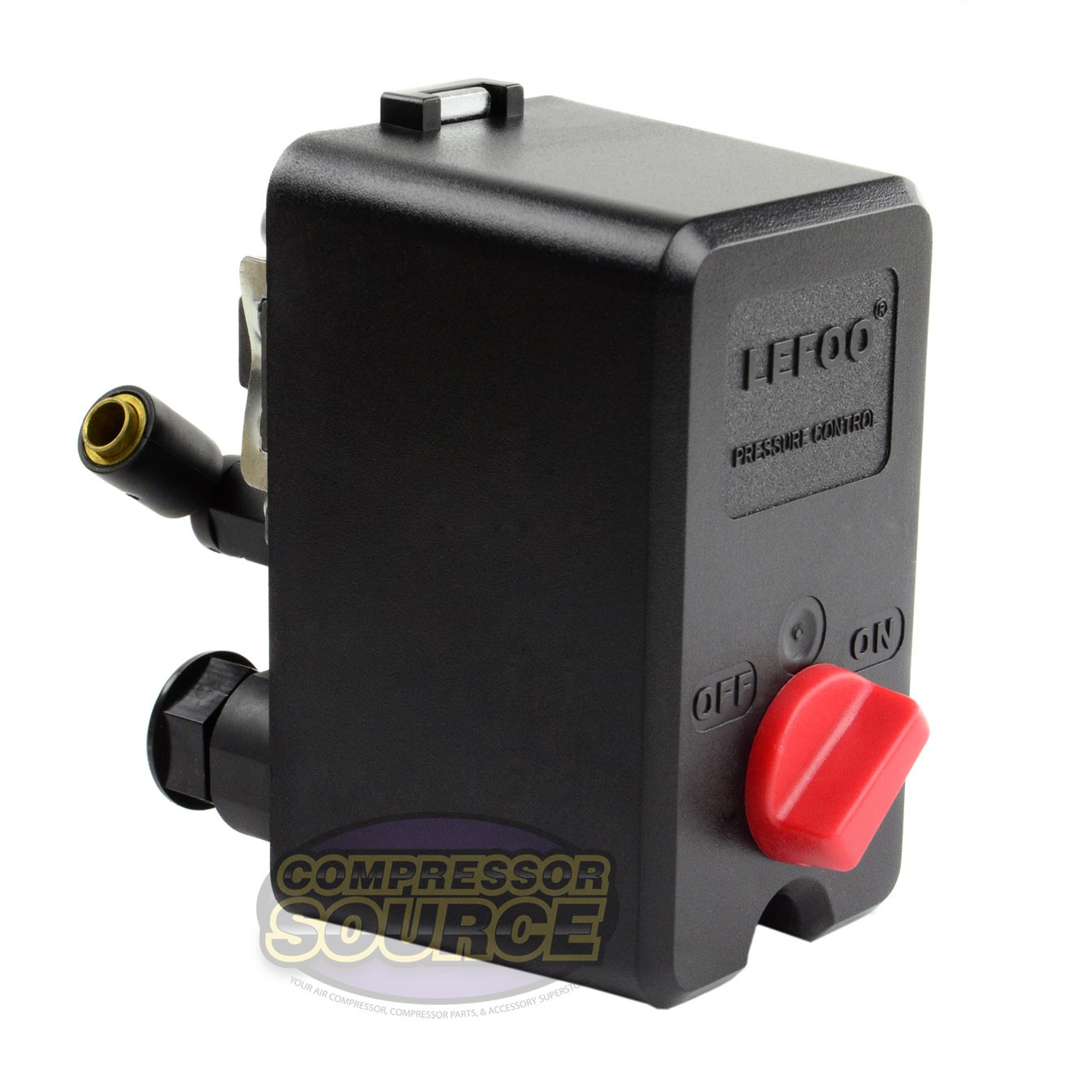 1 Port Air Compressor Pressure Switch Control Valve 140-175 PSI Import Style