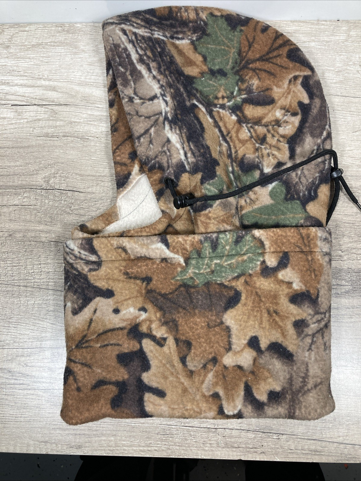 VTG Realtree Advantage Camo Fleece Hunting Balaclava Hood OSFM Canada Made