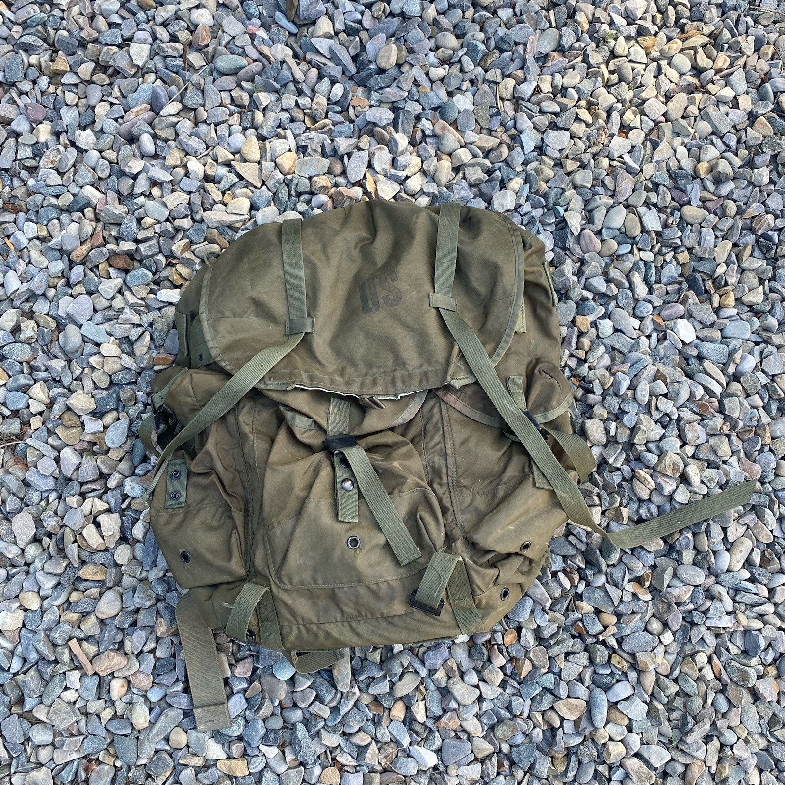 Vintage LC-1 Large Alice Pack W/Frame And Straps