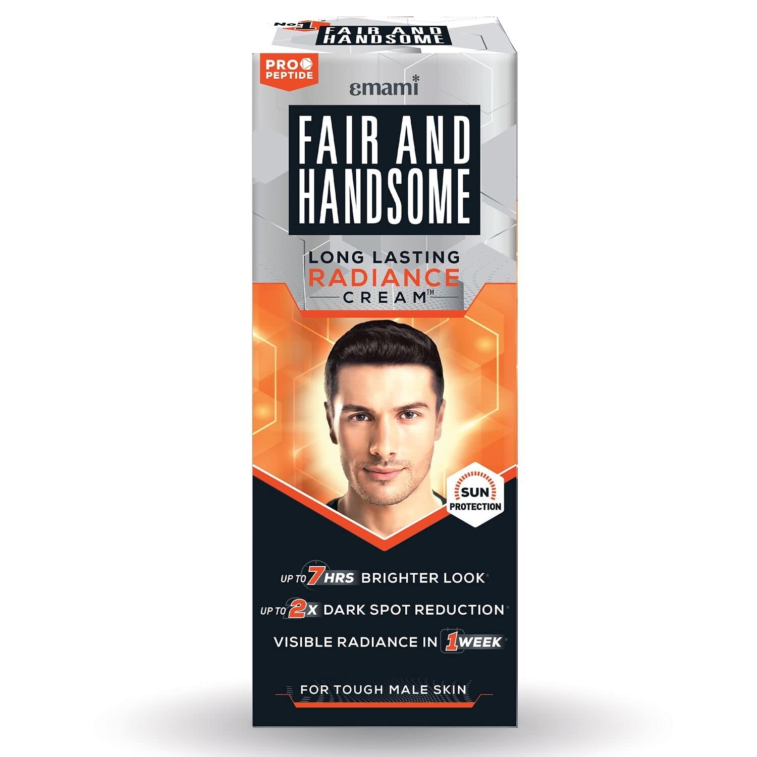 Fair And Handsome Long Lasting Radiance Cream Spot Reduction 7 Hrs Brighter 60gm