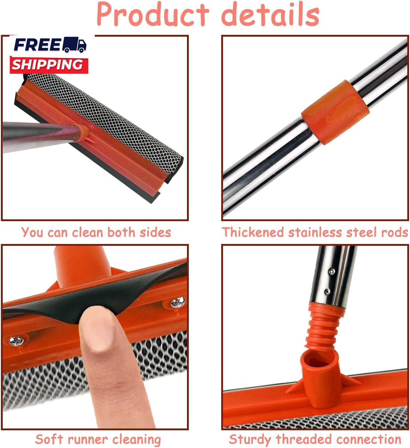 Window Squeegee for Window Cleaning Squeegee Window Cleaner