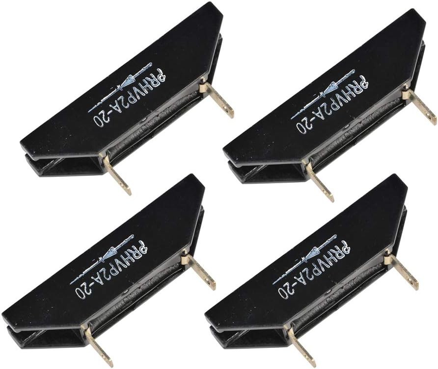 Comimark 4Pcs 20000V 20KV 2A PRHVP 2A-20 Single Phase Rectifier High-Voltage...