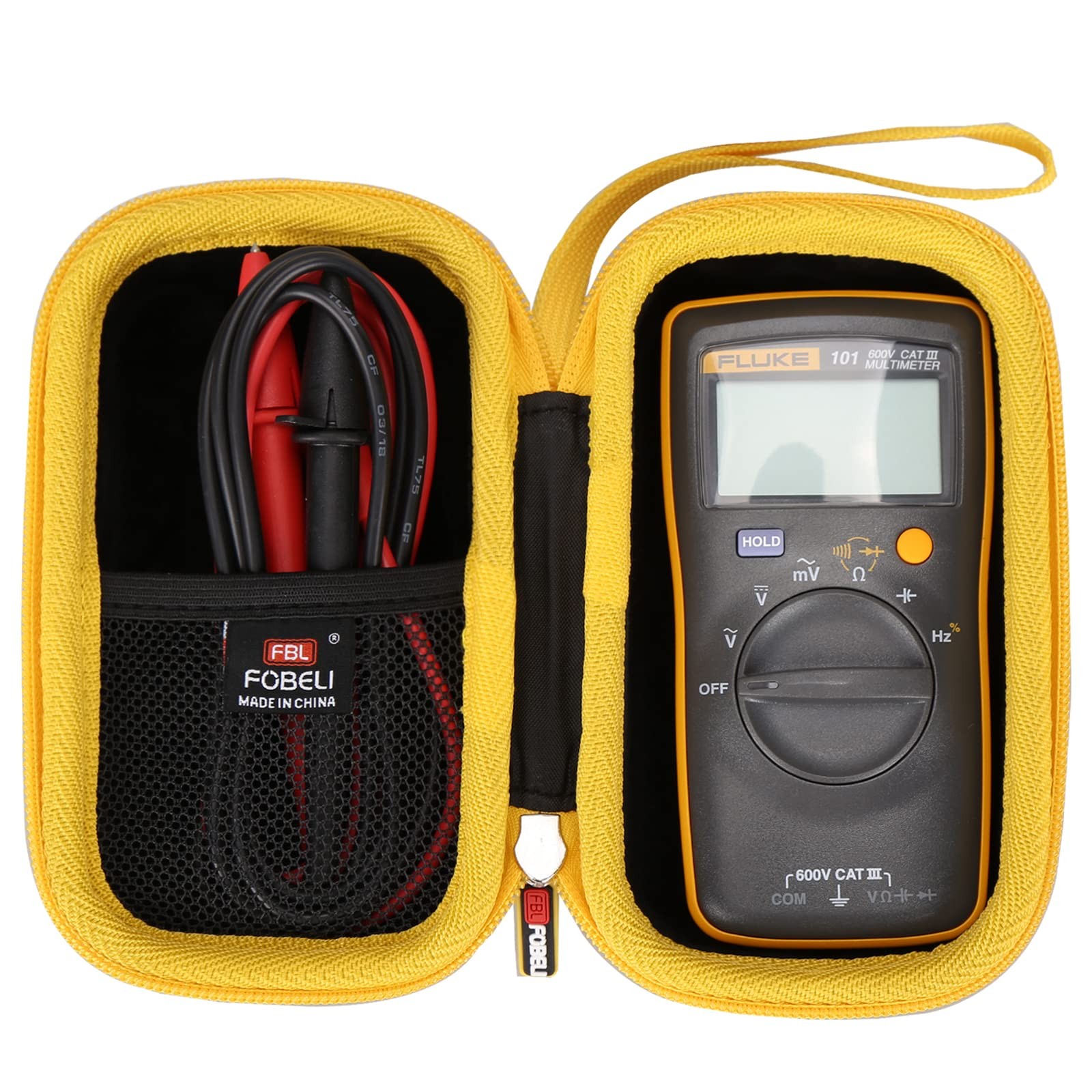 Hard Travel Carrying Case for FLUKE 101/for Aneng AN8008 Digital Multimeter, ...