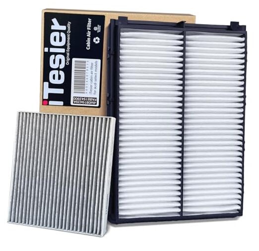 Engine and Cabin Air Filter kit for Palisade (2020-2025), Replace 97133-S8000,