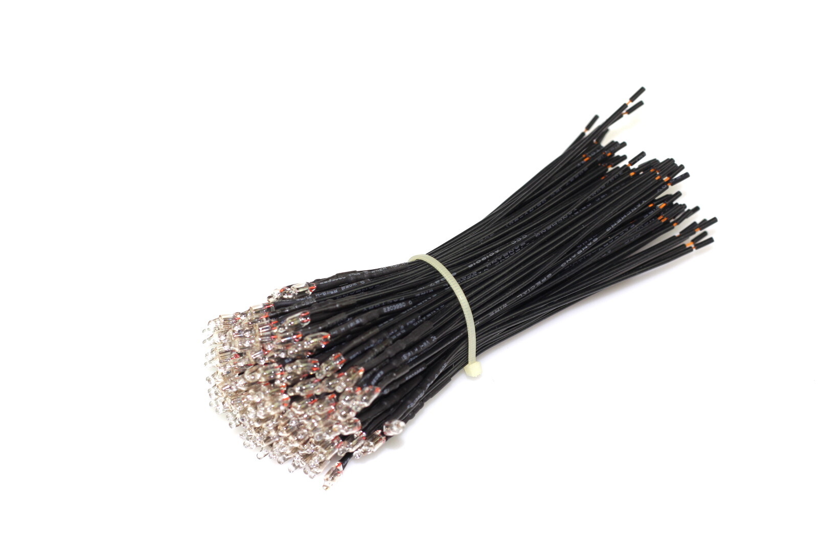 Lot of 100 Light Emitting Diode With Cable