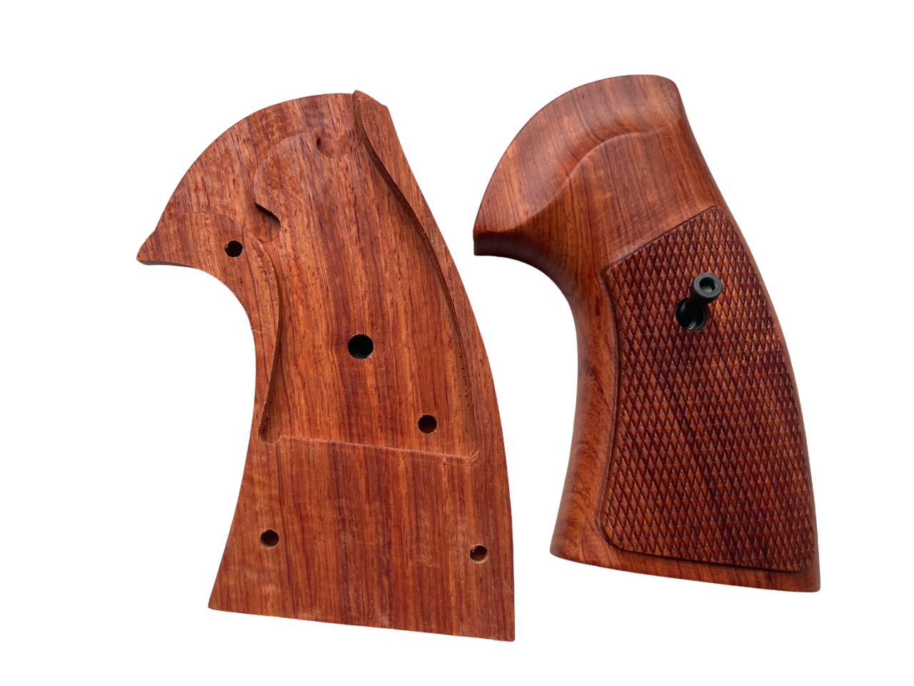 Gorgeous Grip for Colt Diamondback (D Frame) Short Butt Hardwood Raised Panel