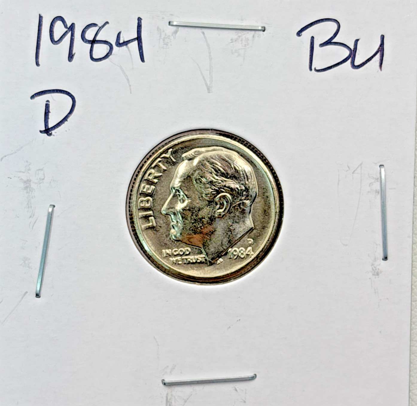 1984-D Roosevelt Dime BU (Brilliant Uncirculated) Denver Mint