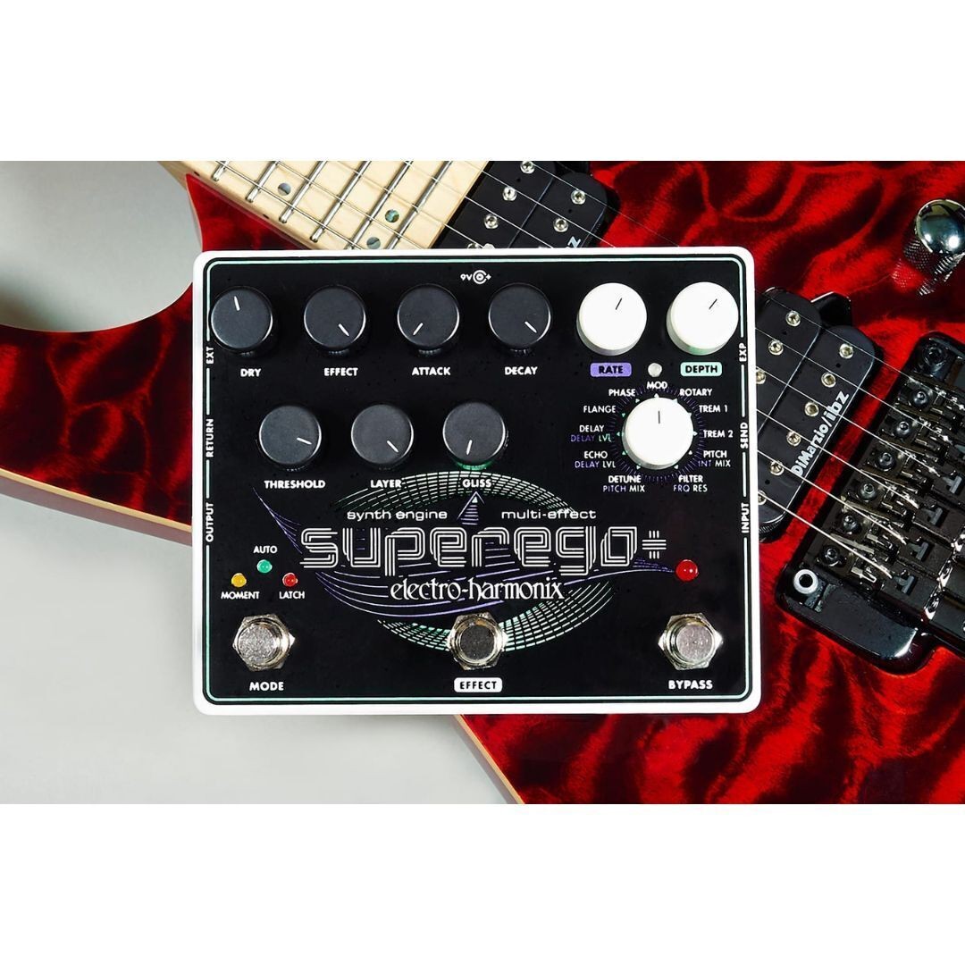 Electro Harmonix Superego Plus Synth Engine Multi FX 11 Effect Types AMAZING