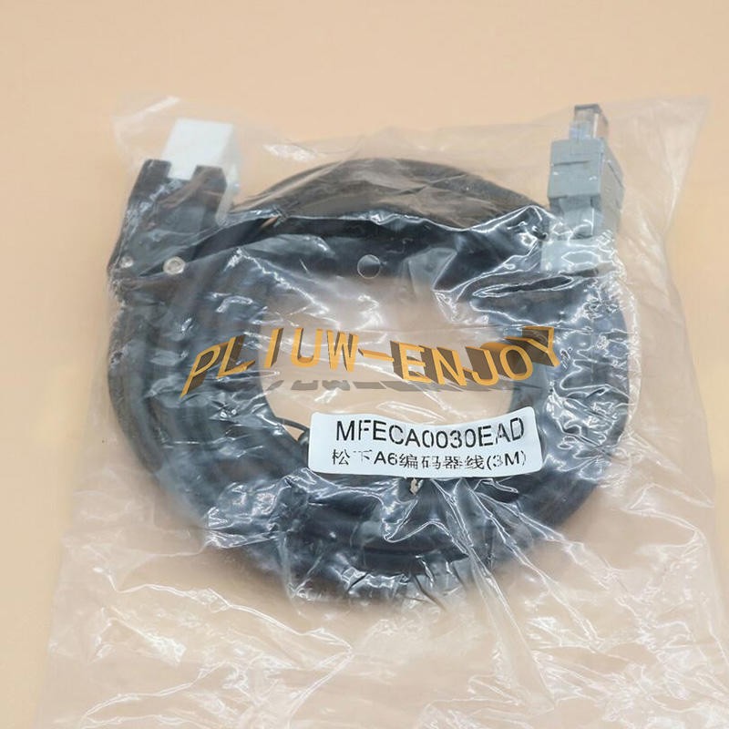 1PCS For Panasonic MFECA0030EAD A6 Servo Motor Encoder Cable 3M NEW