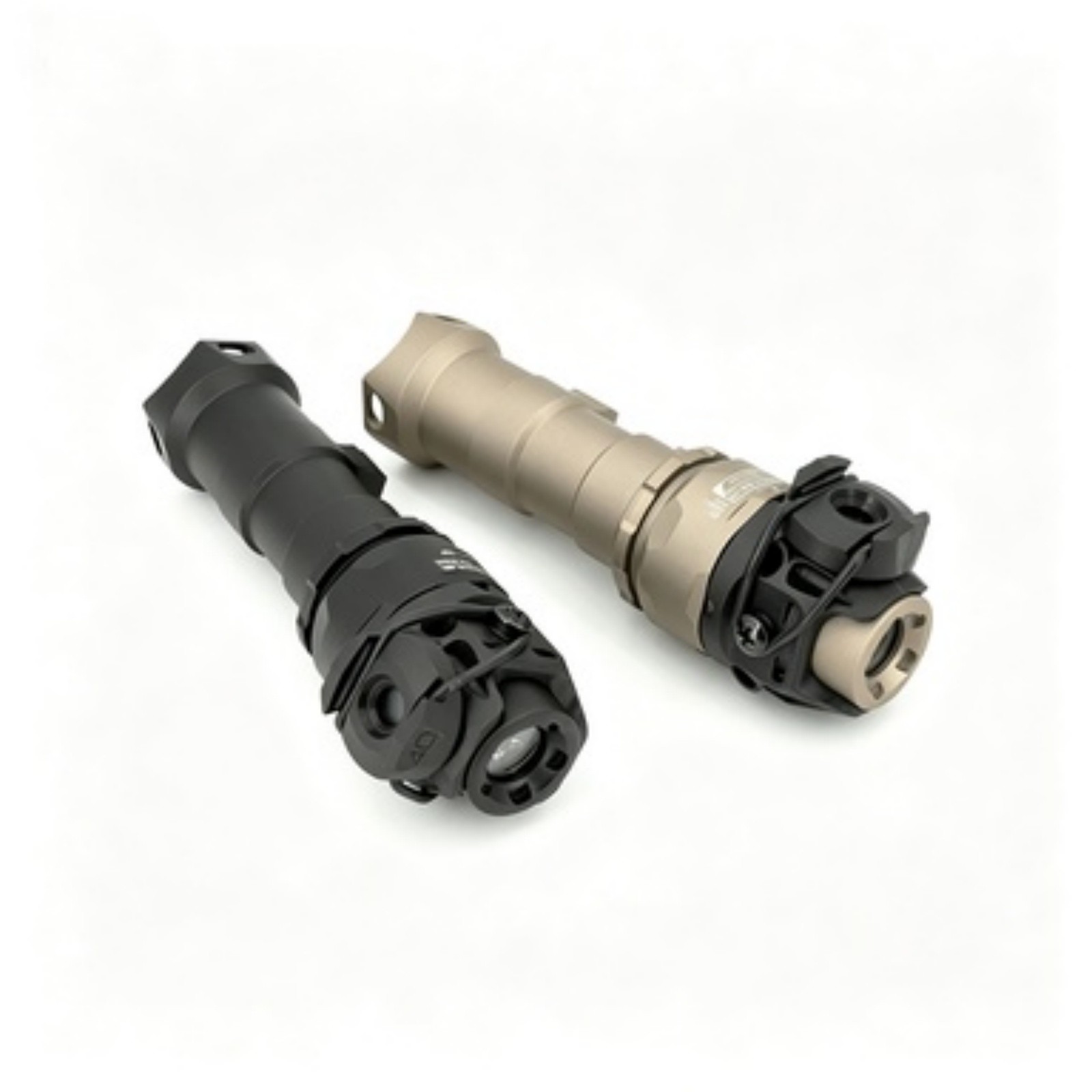 Tactical LED Weapon Light Flashlight Aluminum For Rifle Mount Outdoor