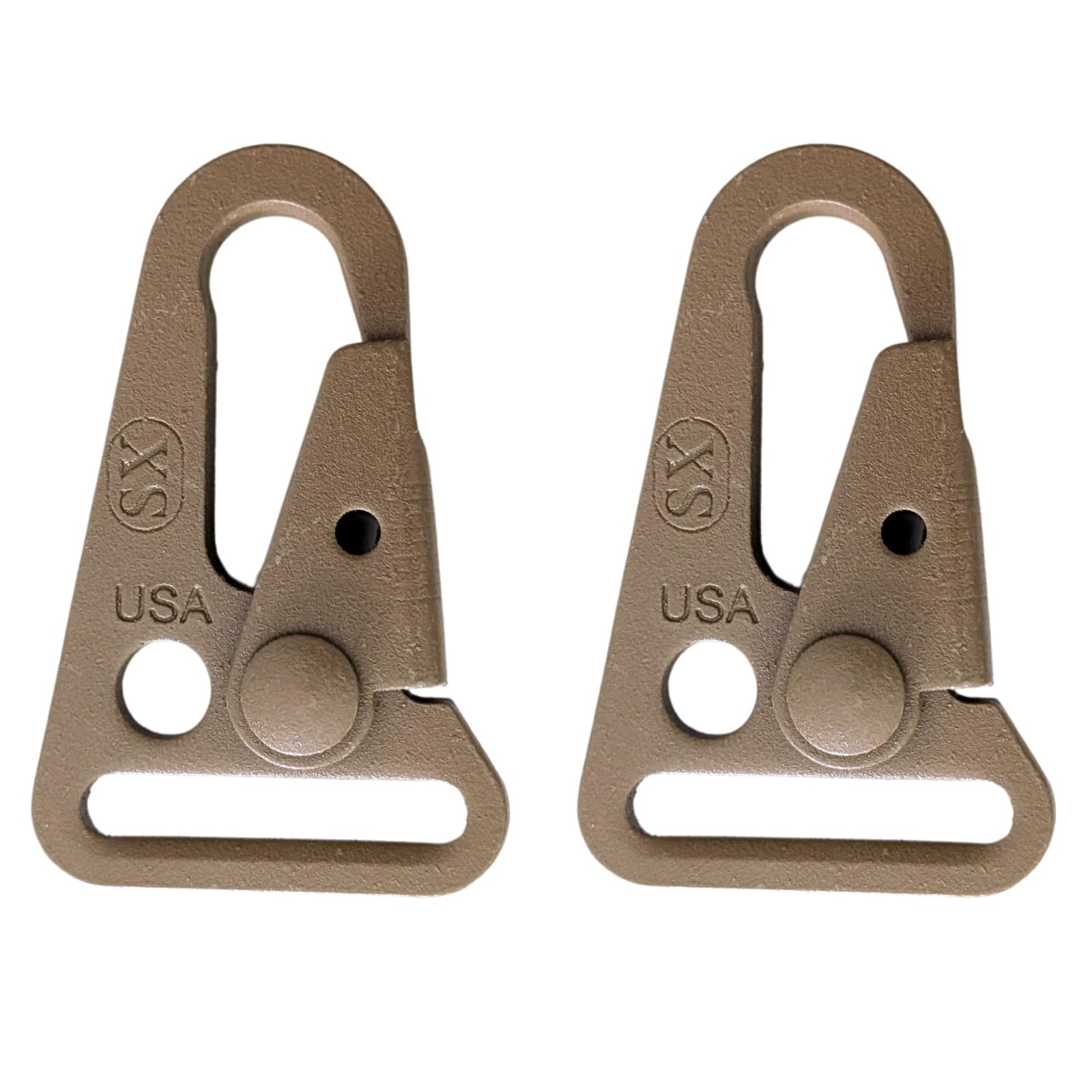 Heavy Duty US Mil-Spec Tactical 1" Steel Gear Equipment Sling HK Snap Hook Cl...