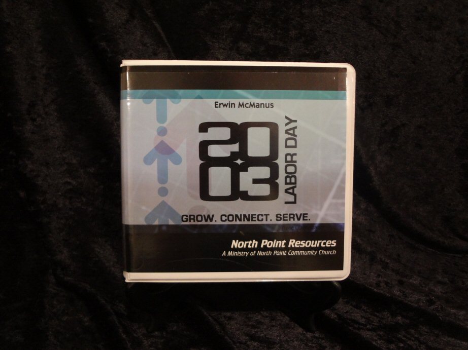Erwin McManus 2003 Labor Day - Grow Connect Serve 3 Audio CD Set - North Point