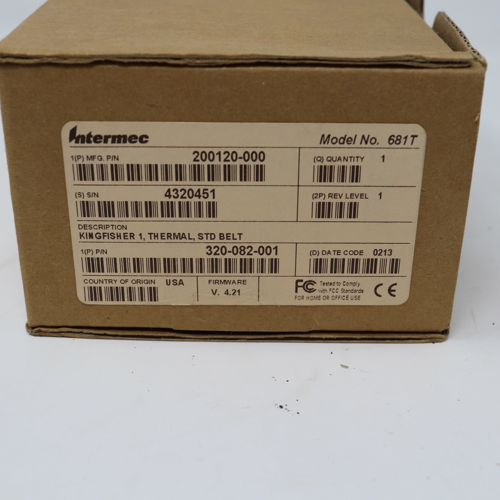 Intermec 681T Thermal Printer Kingfisher 1 (320-082-001)