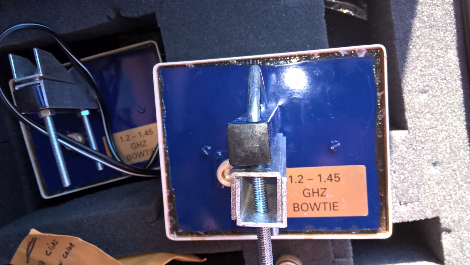 Sperry West Video Commander Receiver +Sony Monitor+ 1.2-1.45 GHZ Bowtie Antennas