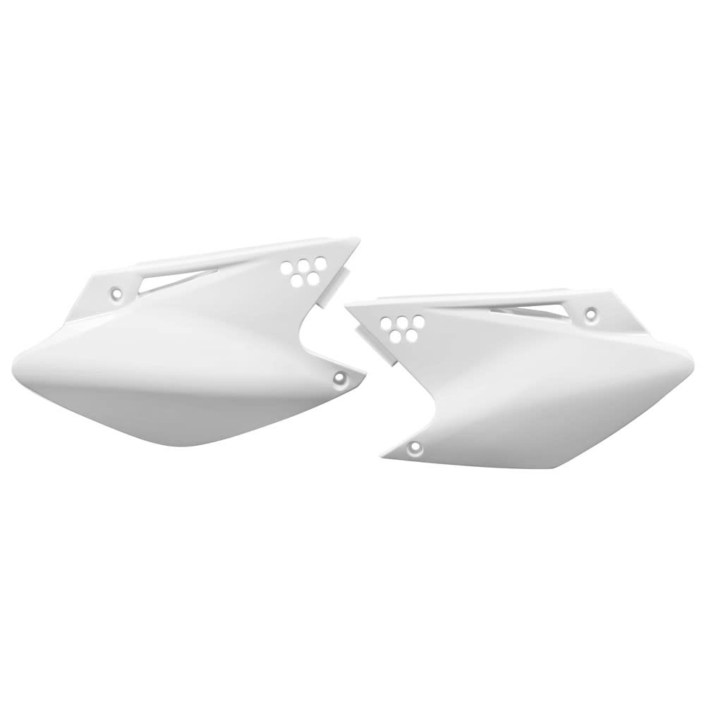 Acerbis Side Panels White For Kawasaki KX250F 2006-2008