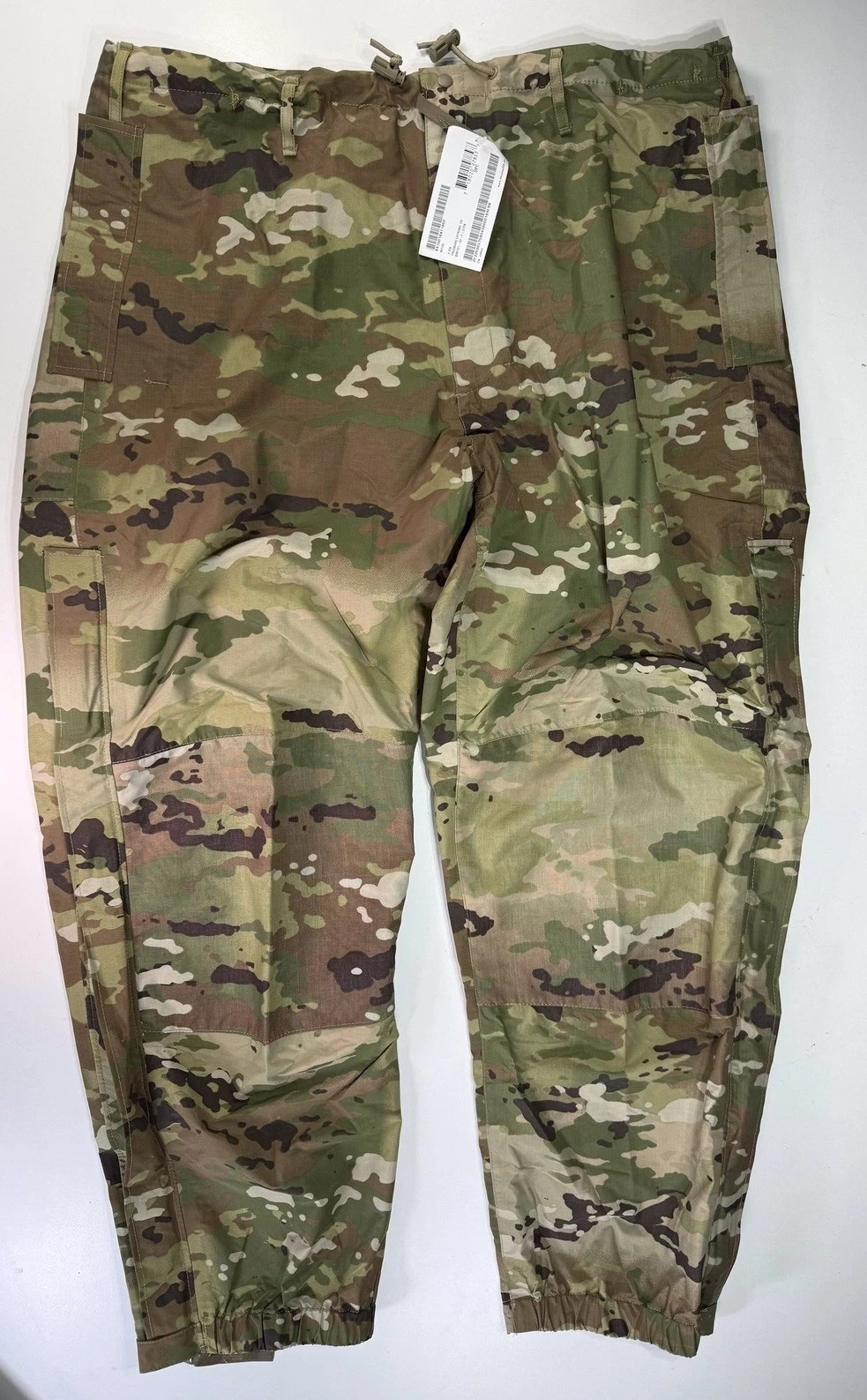 USGI ECWCS Gen III Level 6 OCP Camo GORE-TEX Wet Weather Trousers-Large Long