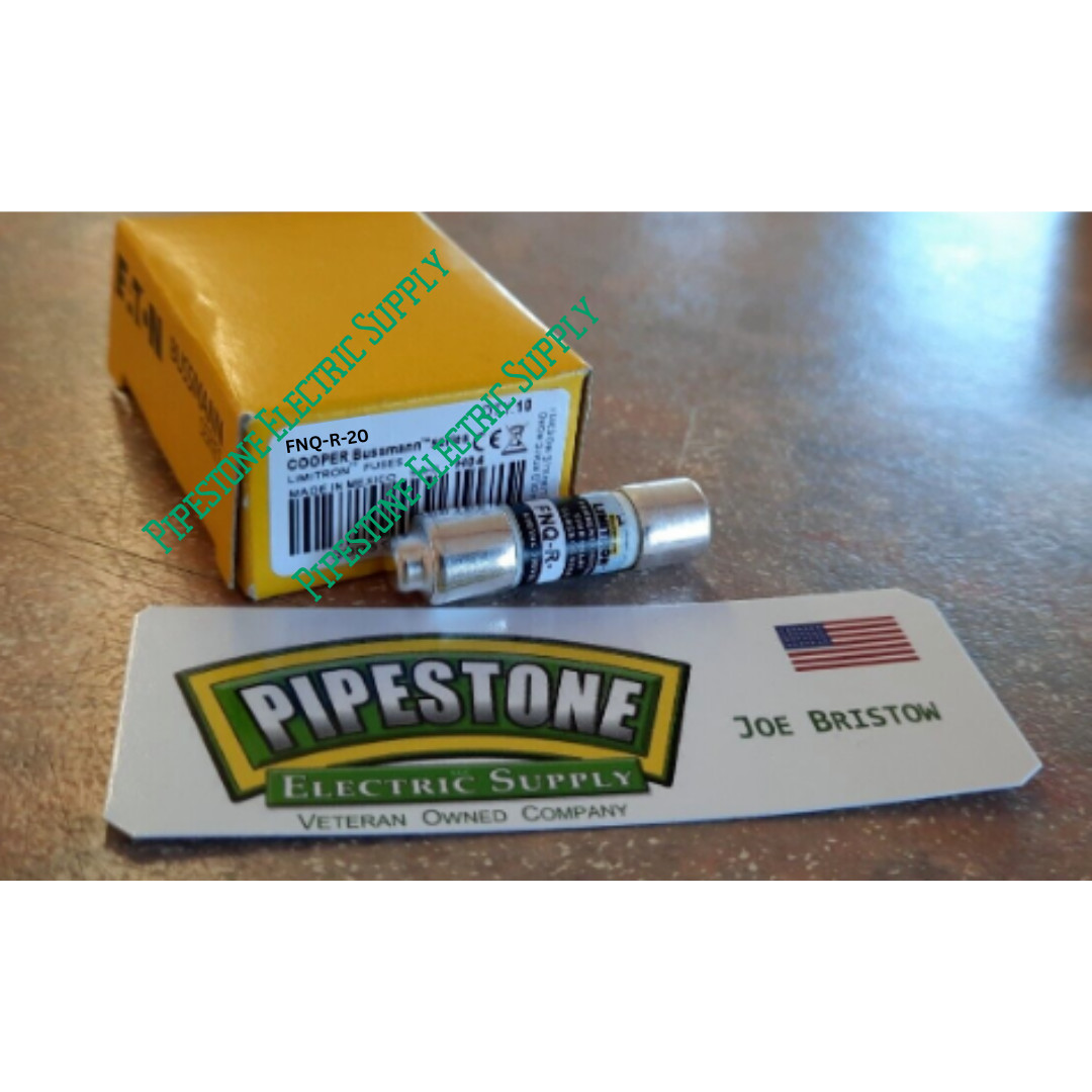 FNQ-R-20 Bussman FNQR-20 (Box 10)    600Vac   (ATQR-20 KLDR-20)  Kentucky Stock