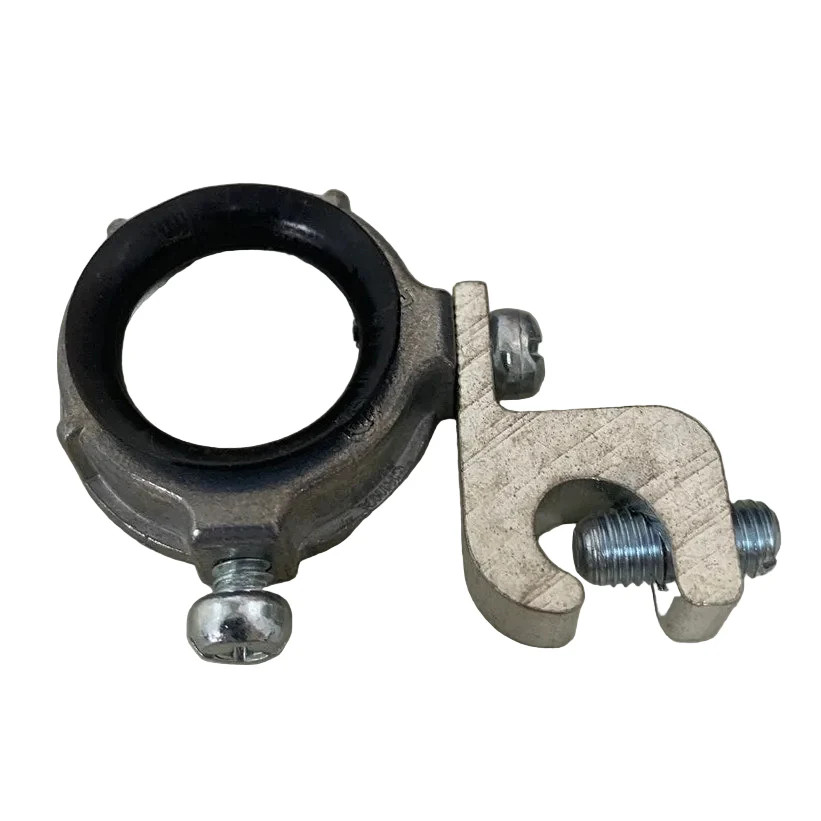10 New Bridgeport 3/4" Insulated Ground Bushing 382-DC Connectors