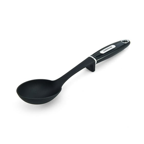 (2 pack) Professional Nylon Basting Spoon in Black