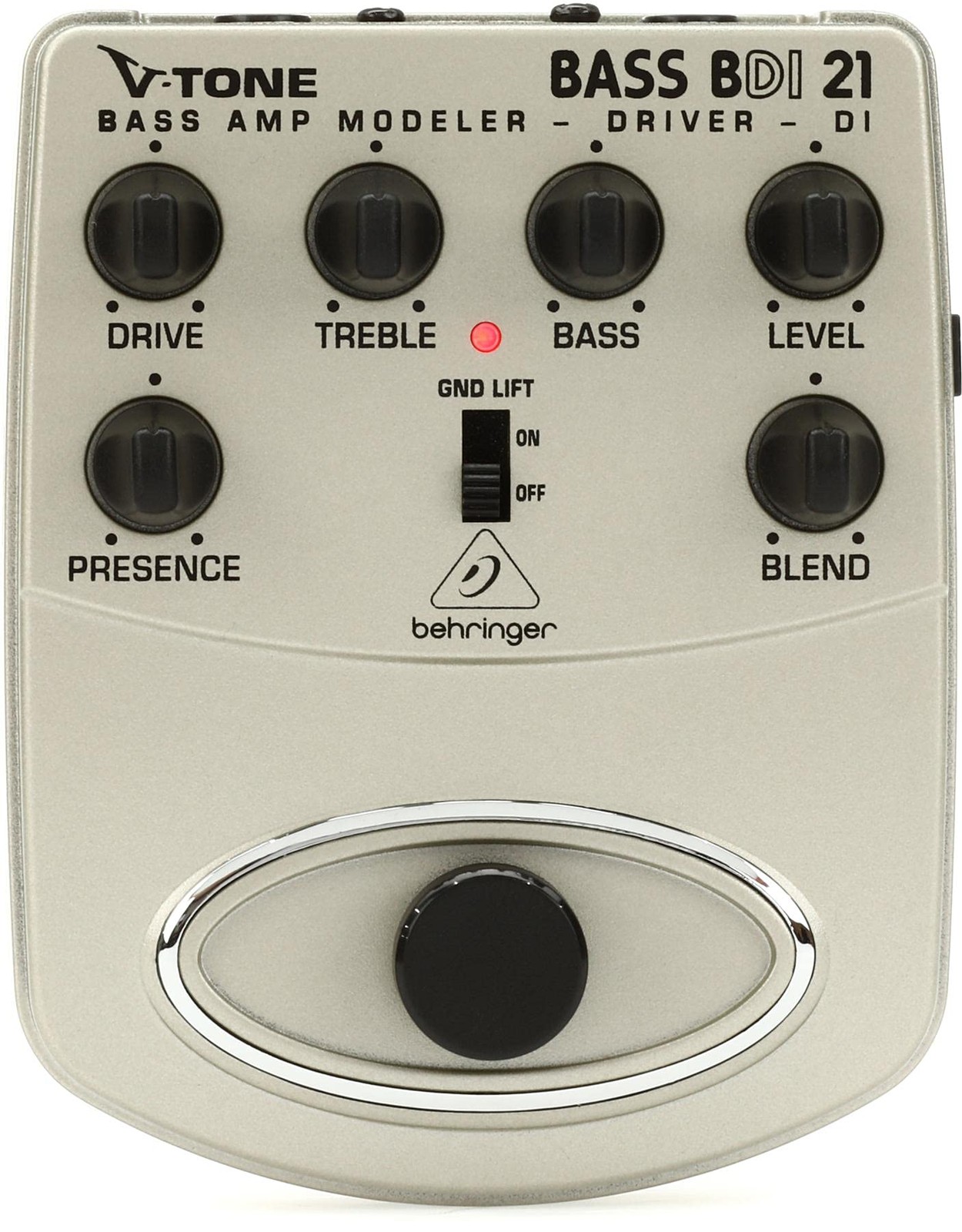Behringer V Tone Bass Driver DI BDI21 Bass Preamp DI Box