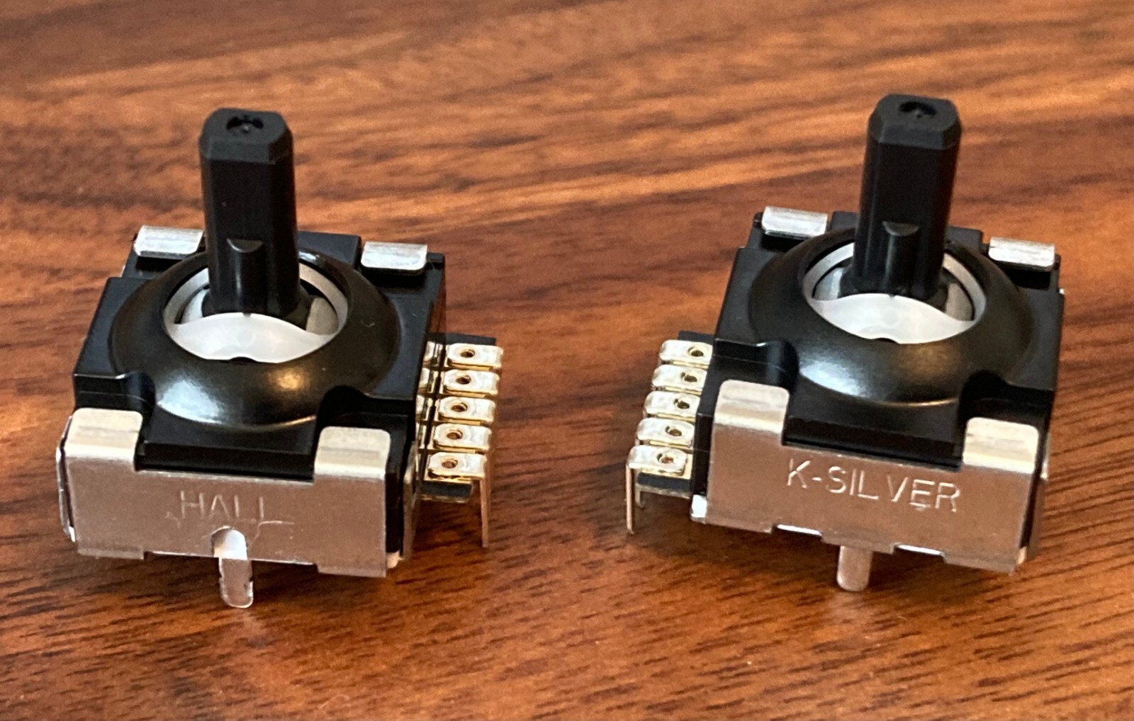 JH16 Joystick Module, K-Silver, Hall Effects, 5 pack