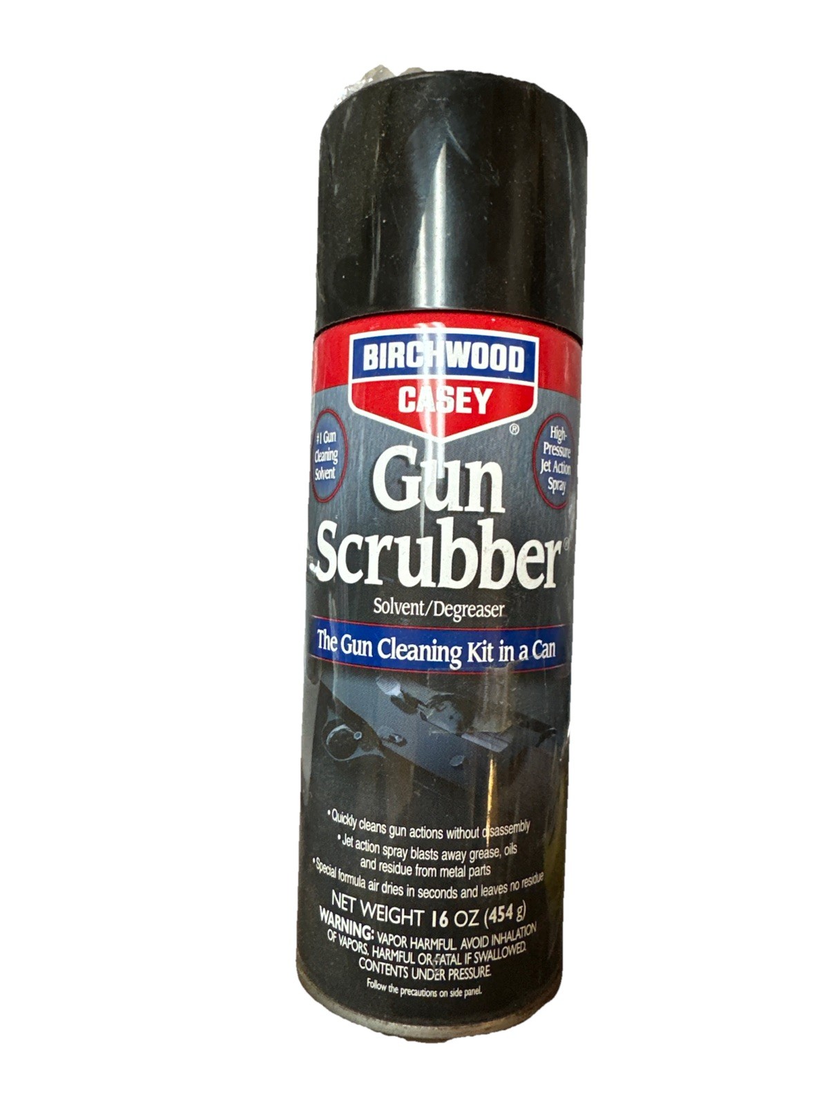 Birchwood Casey Gun Scrubber Cleaner, 15-Ounce Aerosol – No Disassembly Required