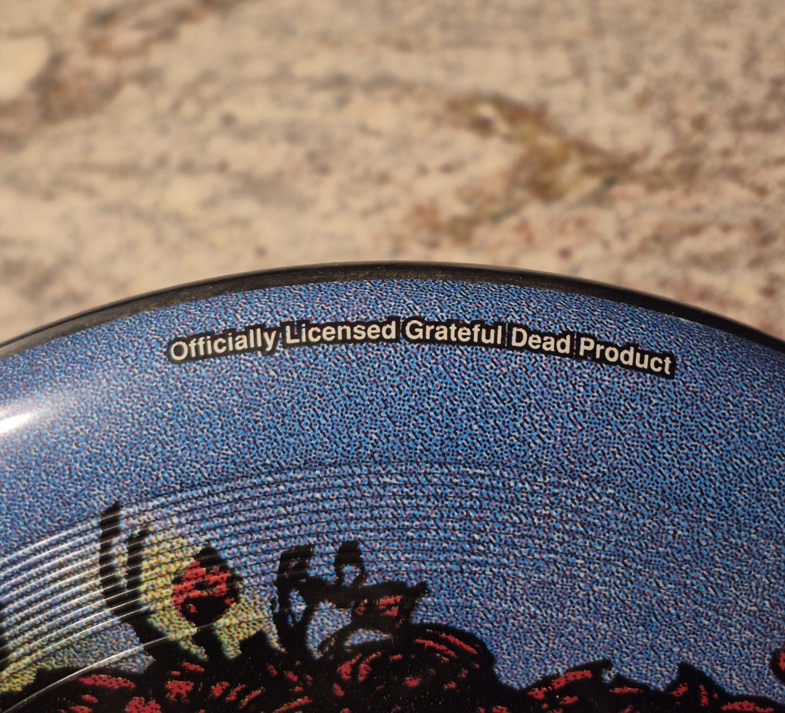 Vintage Grateful Dead Skull Frisbee