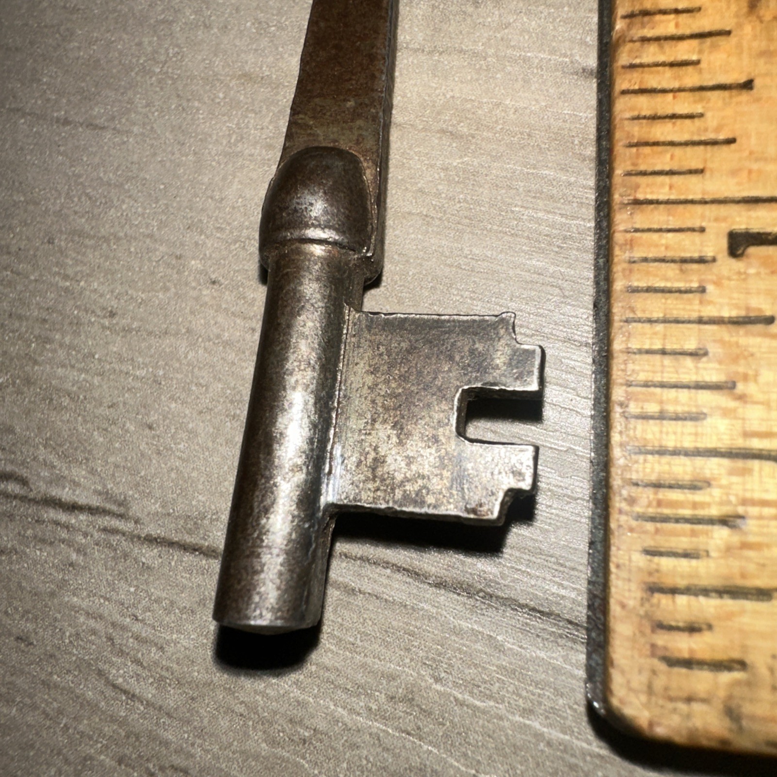 Antique PENN Skeleton Key #6 Solid Barrel. Legit Antique Key!