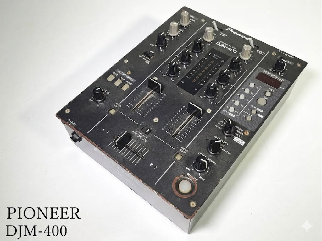 Pioneer DJM-400 DJ Mixer Junk 2008 Model Japan