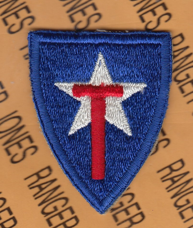US Army Texas State Guard TSG uniform ~2.5" patch c/e