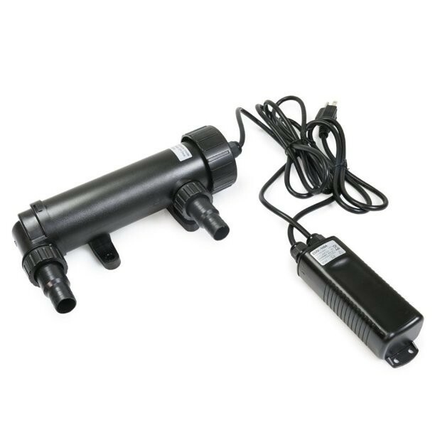 12W UV Ultraviolet Lamp 11" Algae Bacteria Clarifier Filter For Aquarium Pond