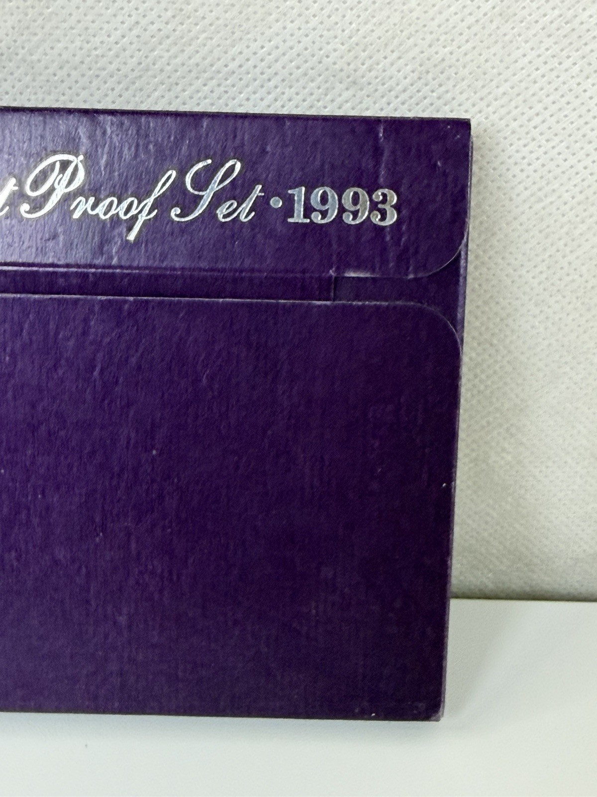 1993 United States Mint Proof Set with Box & COA