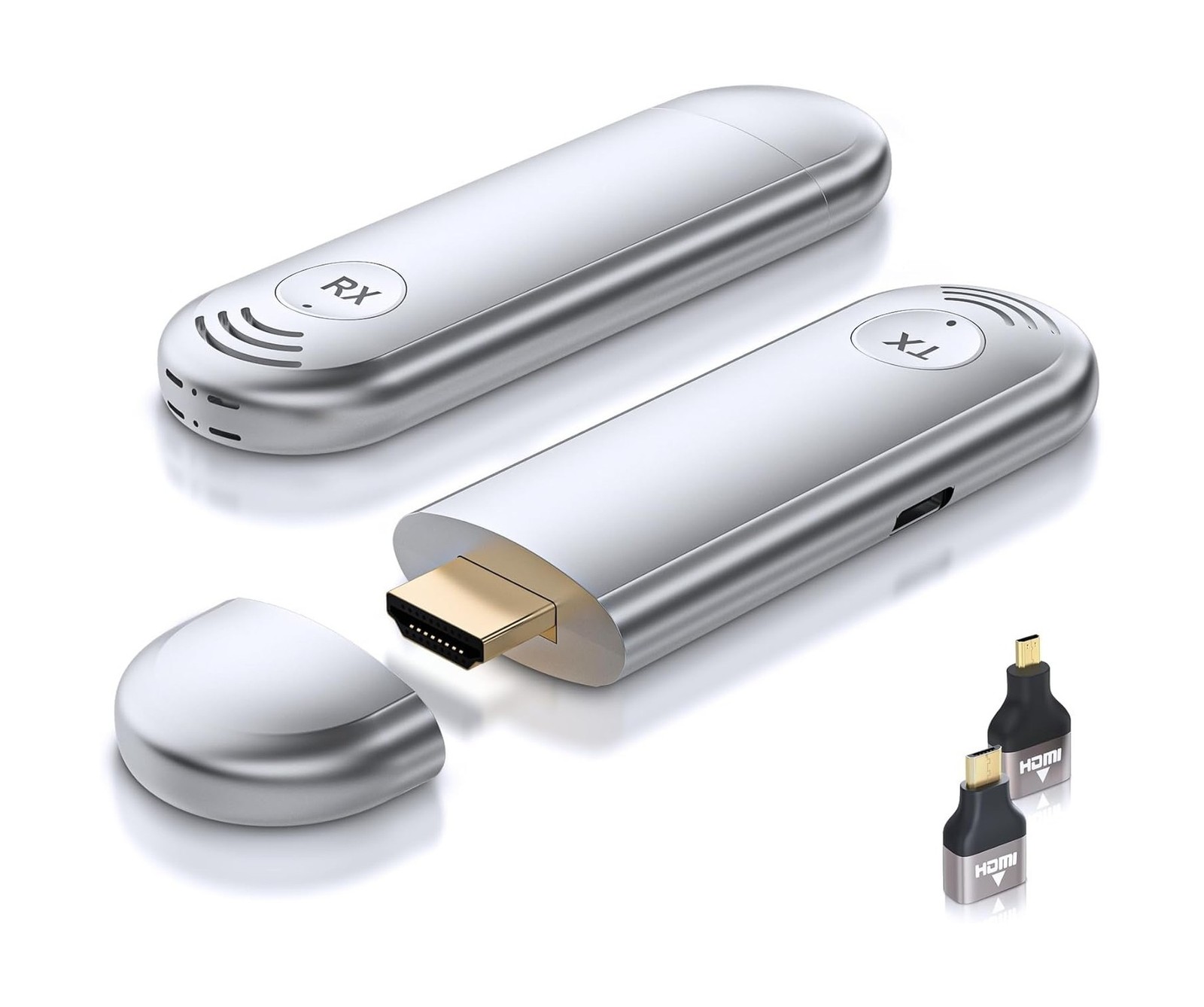 TTQ Wireless HDMI Transmitter and Receiver, Wireless HDMI Extender 4K Support...